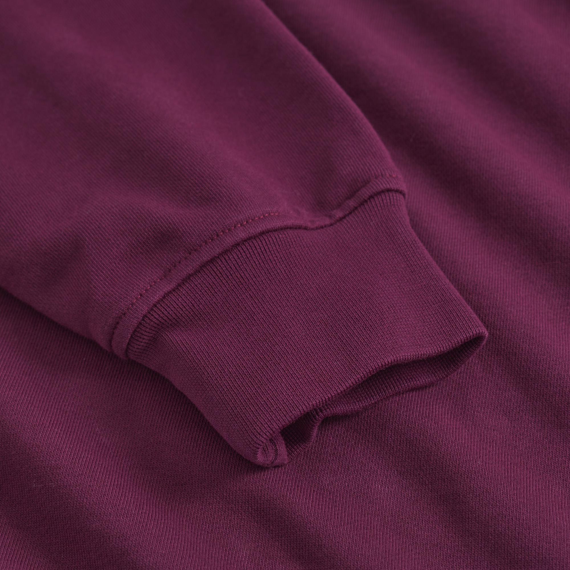 Dedicated Malmoe Base Fig Red  Sweatshirt Herren Crewneck beere